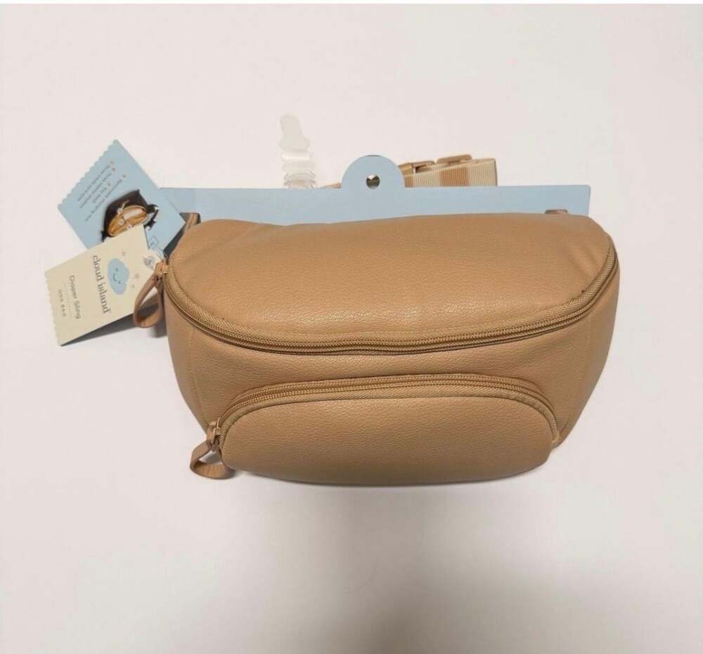 Cloud Island Diaper Sling Crossbody Diaper Bag  w/ Changing Pad NEW